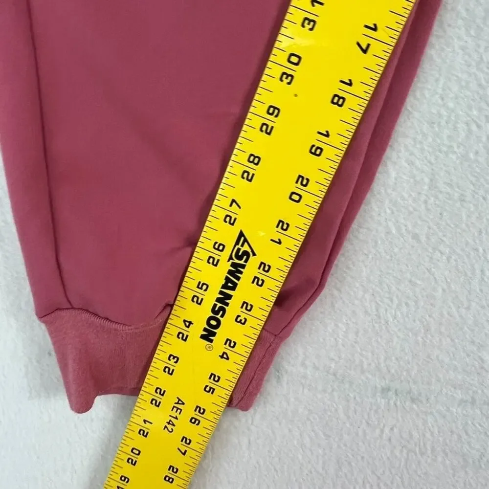 Figs Scrub Joggers Women's XL Mauve Pink Fuschia Pockets Stretch Medical